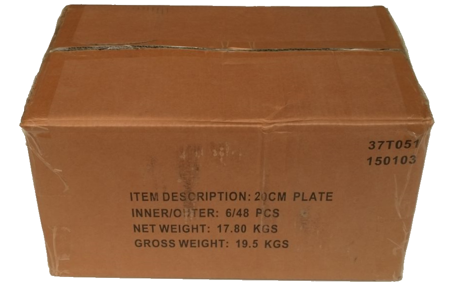 Коробка с тарелками диаметром 200 мм