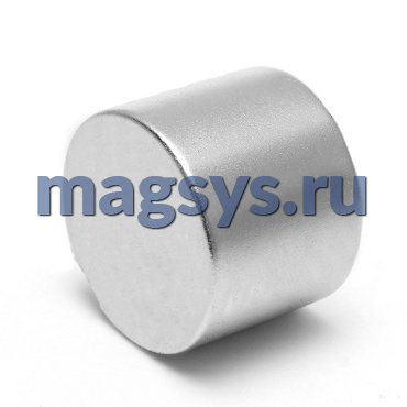 Магнит Альнико 16.76х15.24 мм Диск (не намагничен)