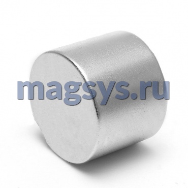 Магнит Альнико 16.76х15.24 мм Диск (не намагничен)