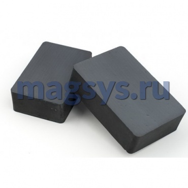 Магнит феррит  блок 20,5х15х12 мм