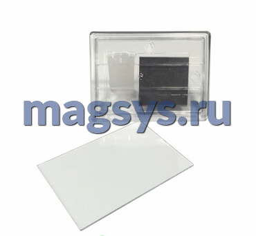 Акриловая заготовка 110х80 мм магнит. на ножке