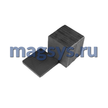 Магнит феррит  блок 7х8х2 мм