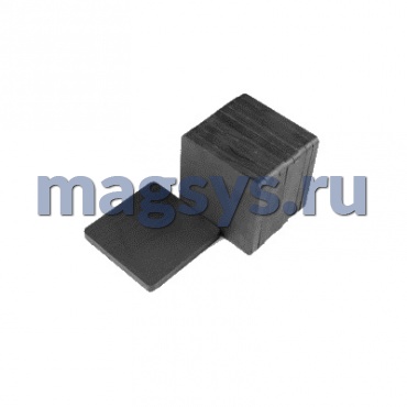 Магнит феррит  блок 7х8х2 мм