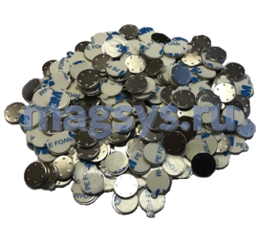 Ответная часть к магниту Д17 с клеем 3М