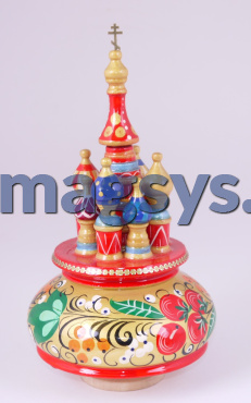 Собор музыкальный "ХВБ" Городецкая роспись