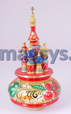 Собор музыкальный "ХВБ" Городецкая роспись