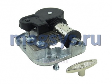 Механизм музыкальный с маленьким ключом