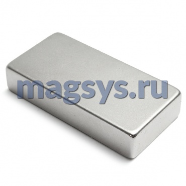 Магнит Самарий - Кобальт (SmCo) 30х16х6 мм S30B Блок