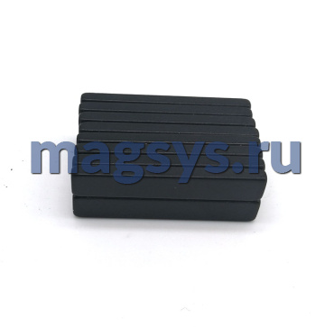 Магнит неодимовый блок 20х6х2 мм N35 эпоксидное покрытие