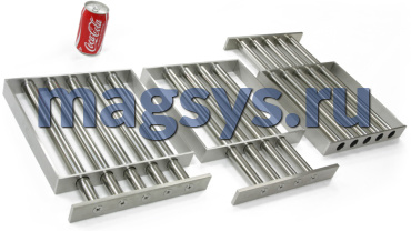 Магнитная решетка 200х200х25 с механической очисткой