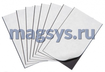 Магнитный лист 1.5 мм с клеевым слоем 620х1000 мм