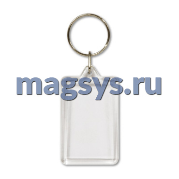 Акриловый брелок 40х56 мм